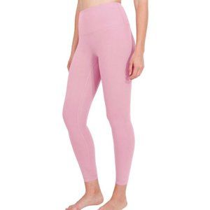 90 Degree by Reflex Pink High Waist Leggings